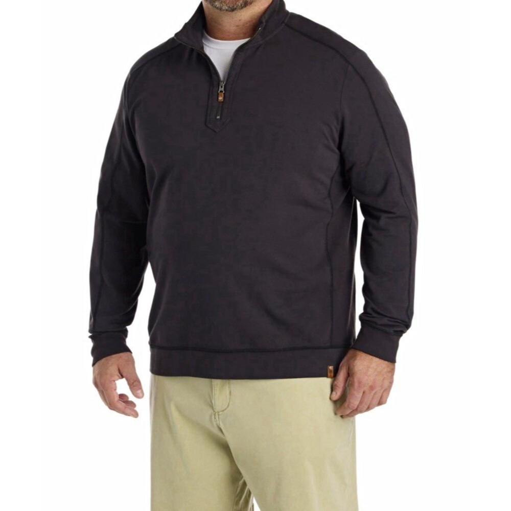Tommy Bahama Big & Tall Ben and Terry Half Zip Pullover . Size 2XLT